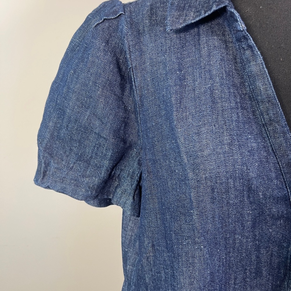 Brochu Walker The Havana Indigo Soft Denim Dress sz M - Picture 10 of 14